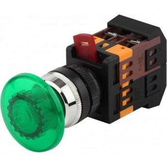 Кнопка ЭРА AELA-22 ГРИБОК D22мм 1з+1р неон/240В BBG20-AELA-K06E зел. Б0045631 Кнопка ЭРА AELA-22 ГРИБОК D22мм 1з+1р неон/240В BBG20-AELA-K06E зел. Б0045631