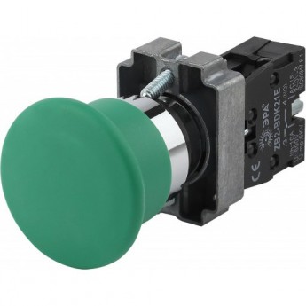 Кнопка ЭРА LAY5-BC31 "ГРИБОК" 1з BBG70-BC-K06E зел. Б0045641 Кнопка ЭРА LAY5-BC31 "ГРИБОК" 1з BBG70-BC-K06E зел. Б0045641