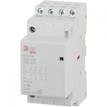 Модульный контактор ЭРА PRO NO902298 КМ2540 AC Модульный контактор ЭРА PRO NO902298 КМ2540 AC