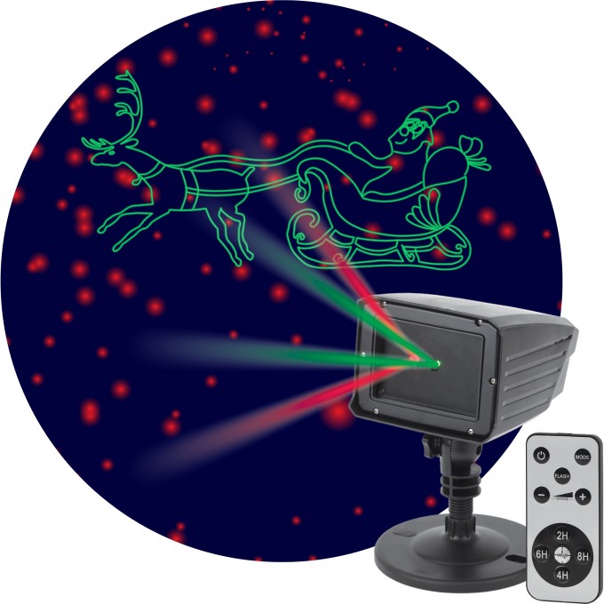 Проектор ЭРА LASER ДЕД МОРОЗ мультирежим 2 цвета 220В IP44 ENIOP-02 Б0041643 B0041643 Проектор ЭРА LASER ДЕД МОРОЗ мультирежим 2 цвета 220В IP44 ENIOP-02 Б0041643 B0041643
