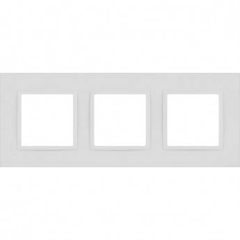 Рамка для розеток и выключателей ЭРА ELEGANCE Б0065826 14-5013-01М Classic на 3 поста матовый белый Рамка для розеток и выключателей ЭРА ELEGANCE Б0065826 14-5013-01М Classic на 3 поста матовый белый